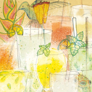 La Rhumerie, carte des cocktails, spécialités antillaises