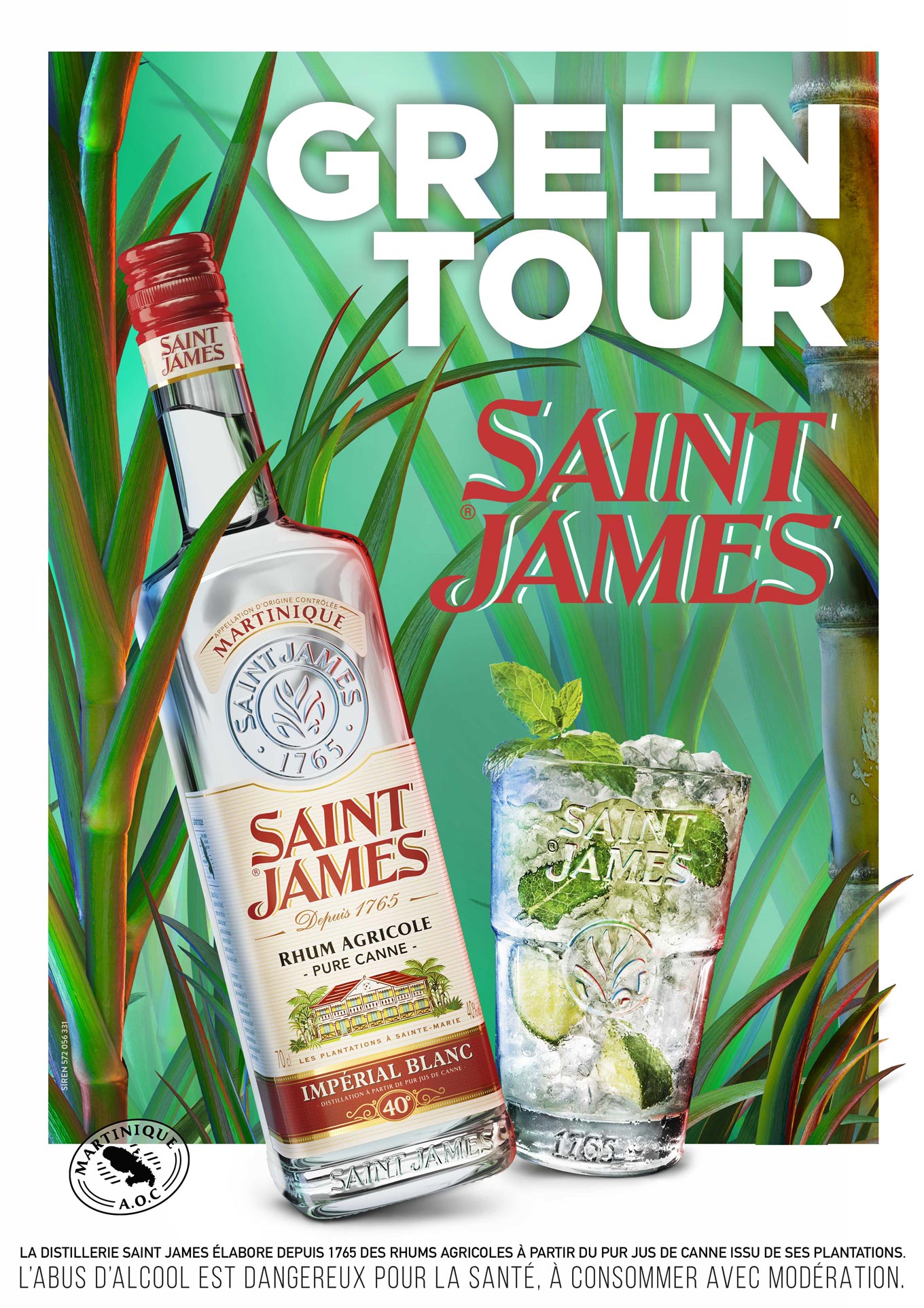 Soirée Saint James Green Tour